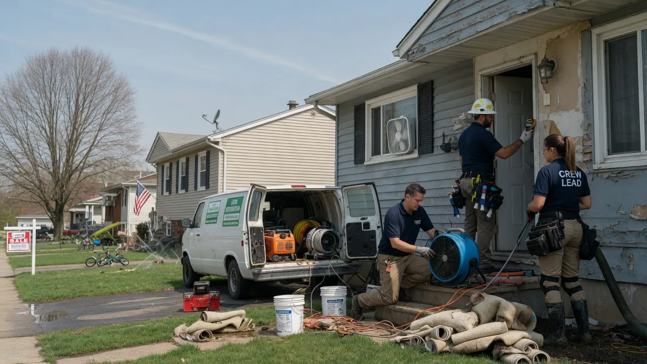 Flood Cleanup in Chamberlain, SD near me